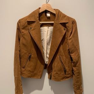 Tan Suede Jacket size 4